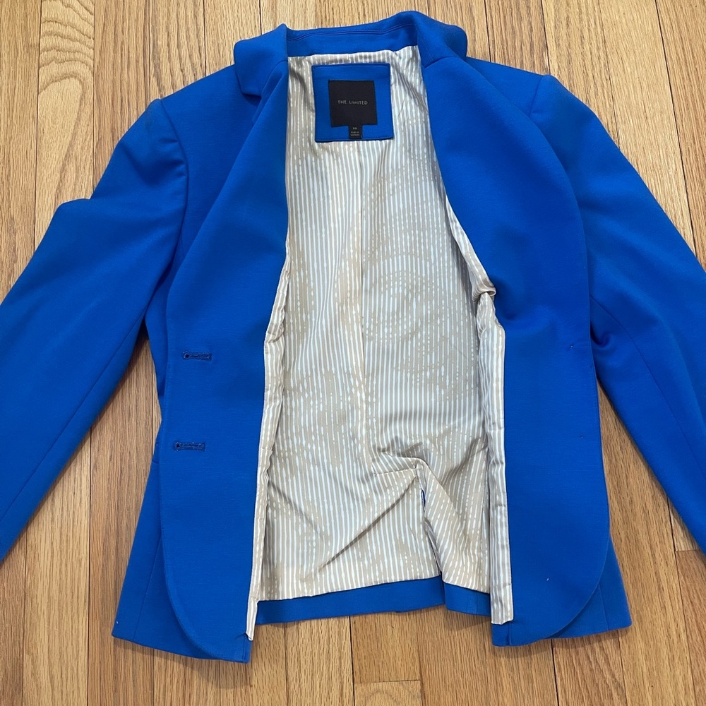 The Limited blazer in color blue